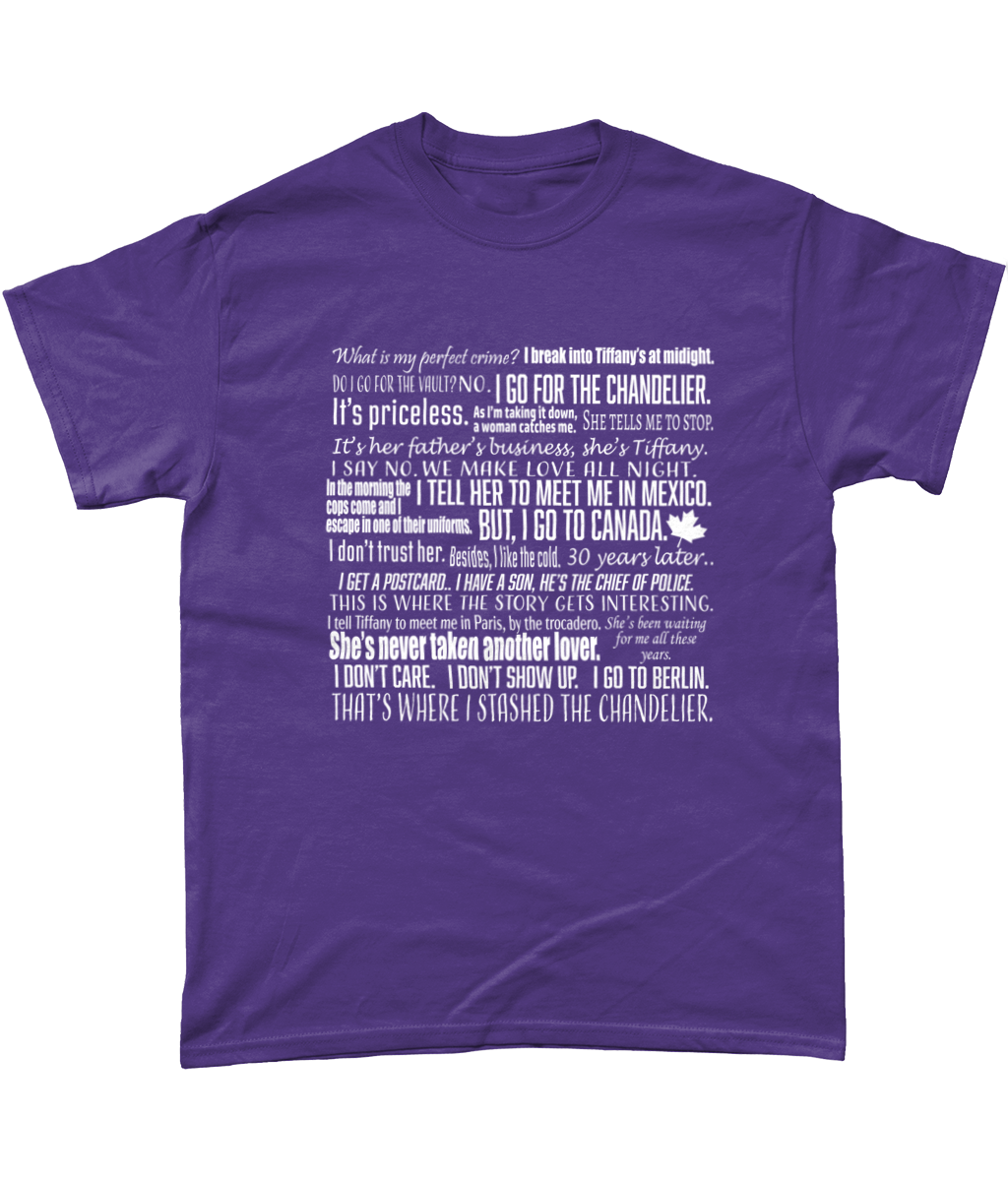 Dwight's Perfect Crime Original Design Unisex T-Shirt