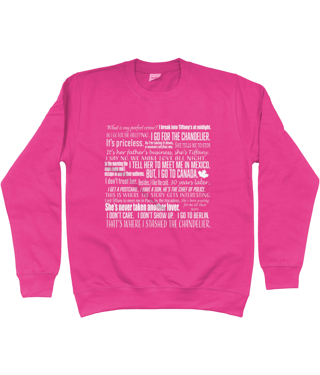 Dwight's Perfect Crime Original Design Unisex Sweatshirt