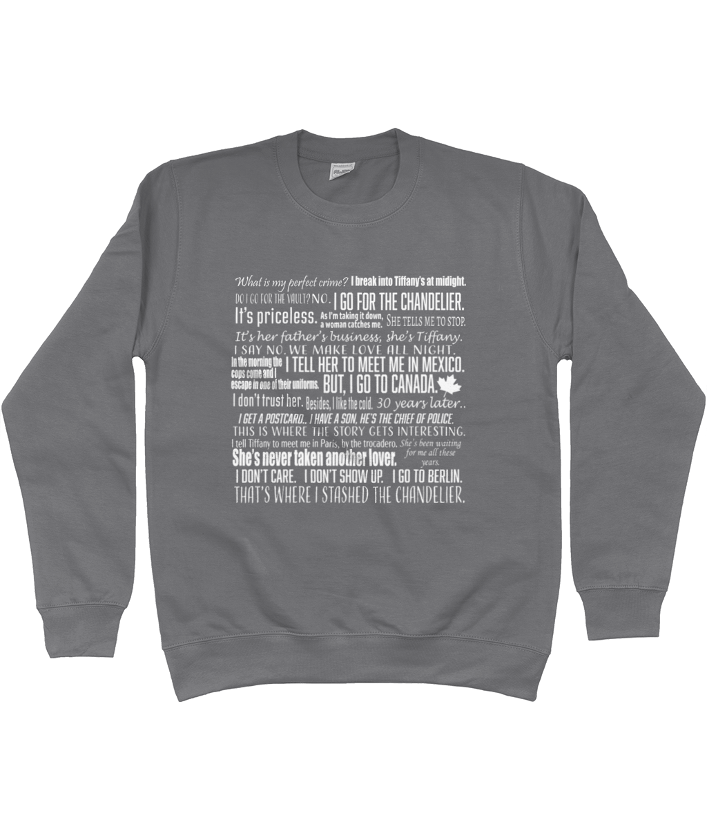 Dwight's Perfect Crime Original Design Unisex Sweatshirt