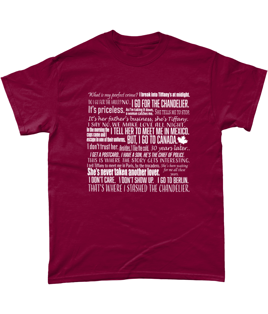 Dwight's Perfect Crime Original Design Unisex T-Shirt
