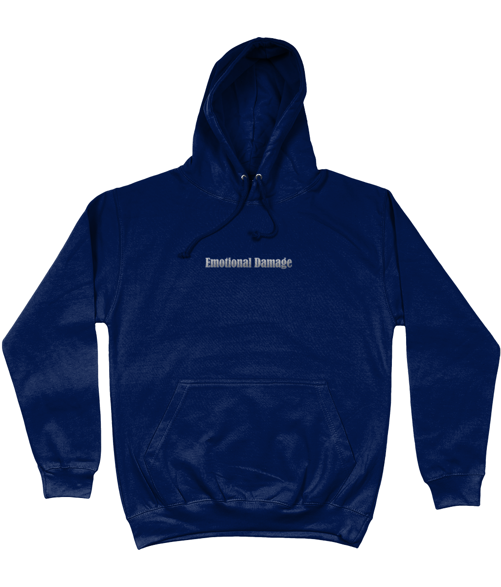 Emotional Damage Text Hoodie