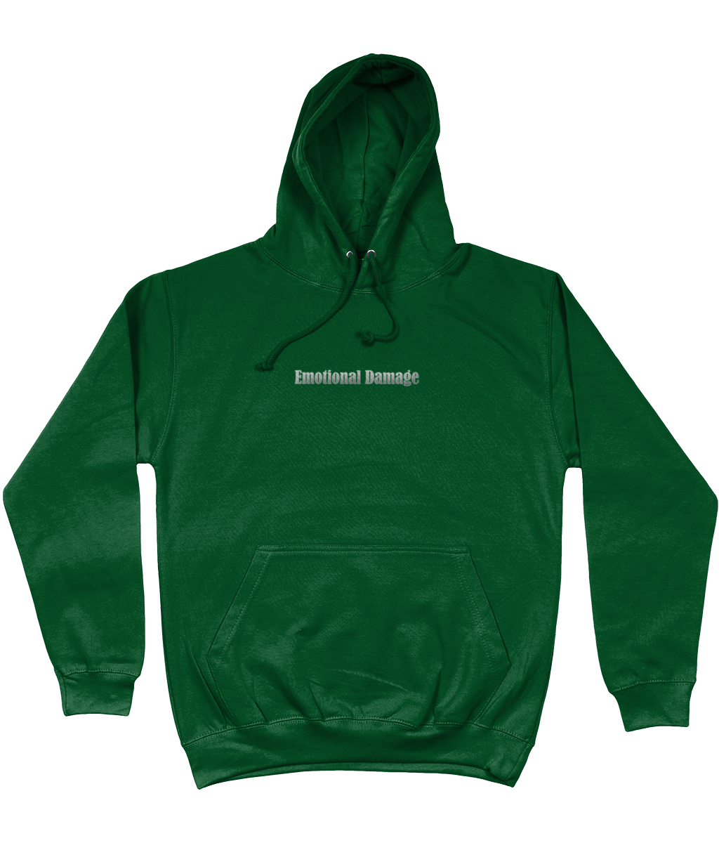 Emotional Damage Text Hoodie