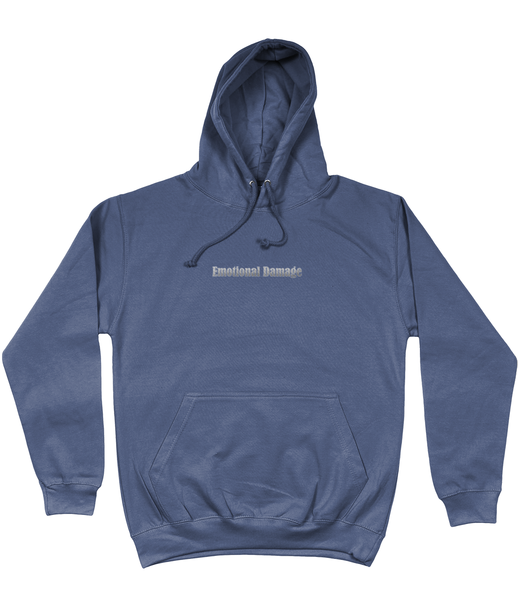 Emotional Damage Text Hoodie