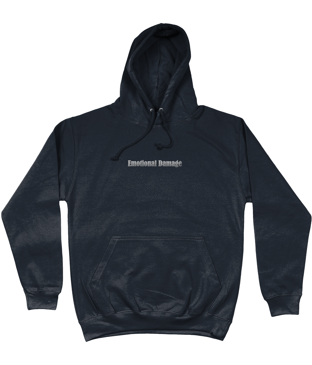 Emotional Damage Text Hoodie