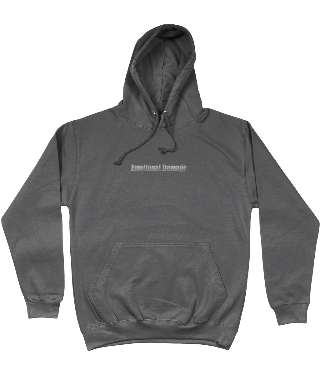 Emotional Damage Text Hoodie