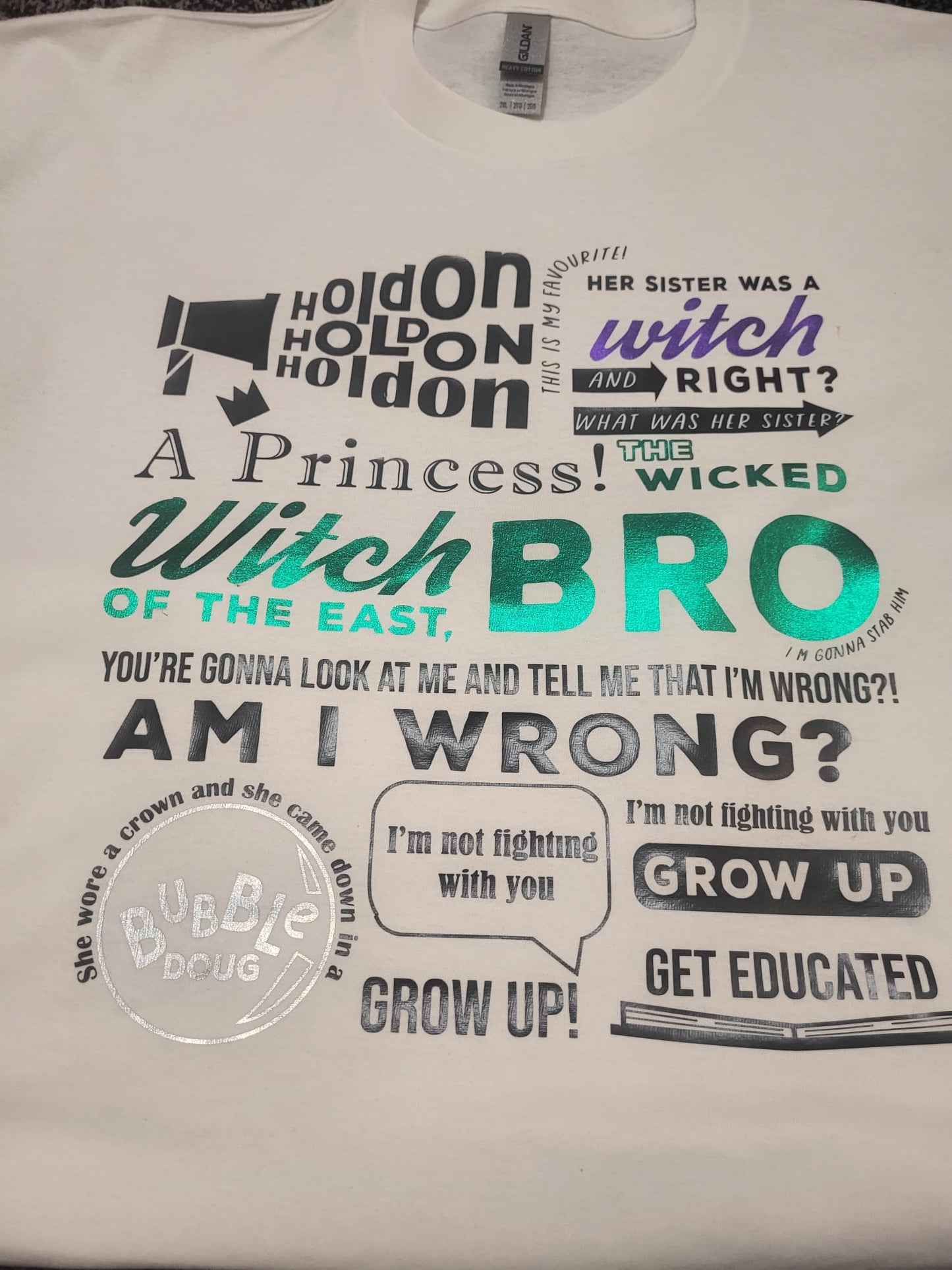 The Wicked Witch of the East Bro, Multiple Colours Design