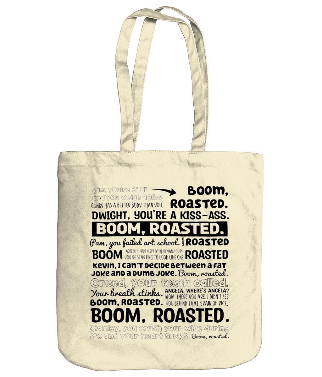 Boom Roasted Organic Cotton Tote Bag