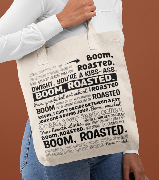 Boom Roasted Organic Cotton Tote Bag