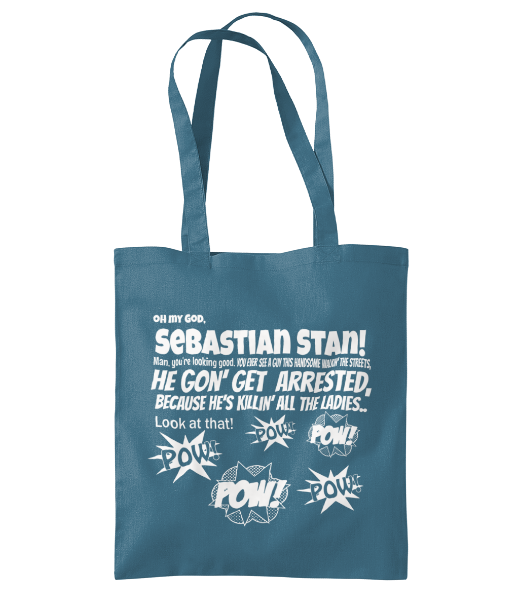 Oh My God Sebastian Stan Tote Bag