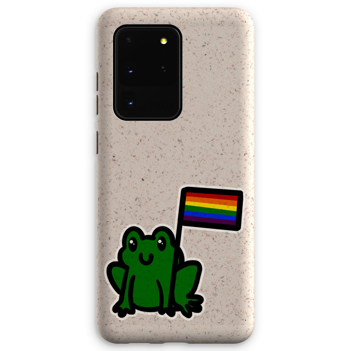 Turn the Frogs Gay Sticker Eco Phone Case