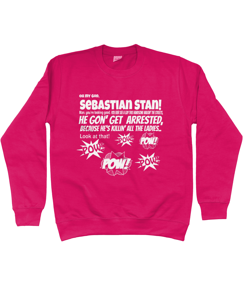 Oh My God Sebastian Stan T-Shirt – Inky Apparel Creations