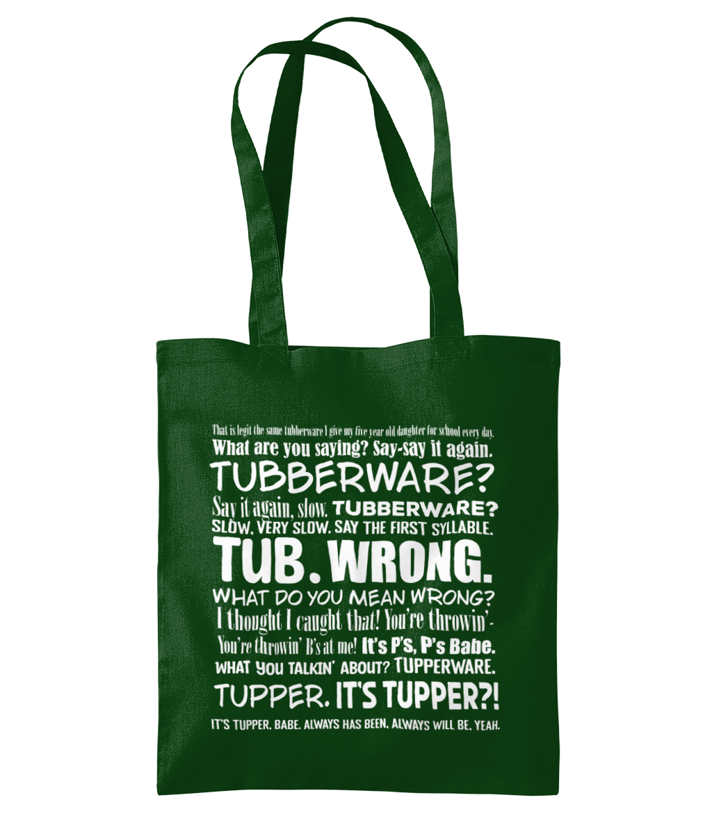 Tubberware Tote Bag