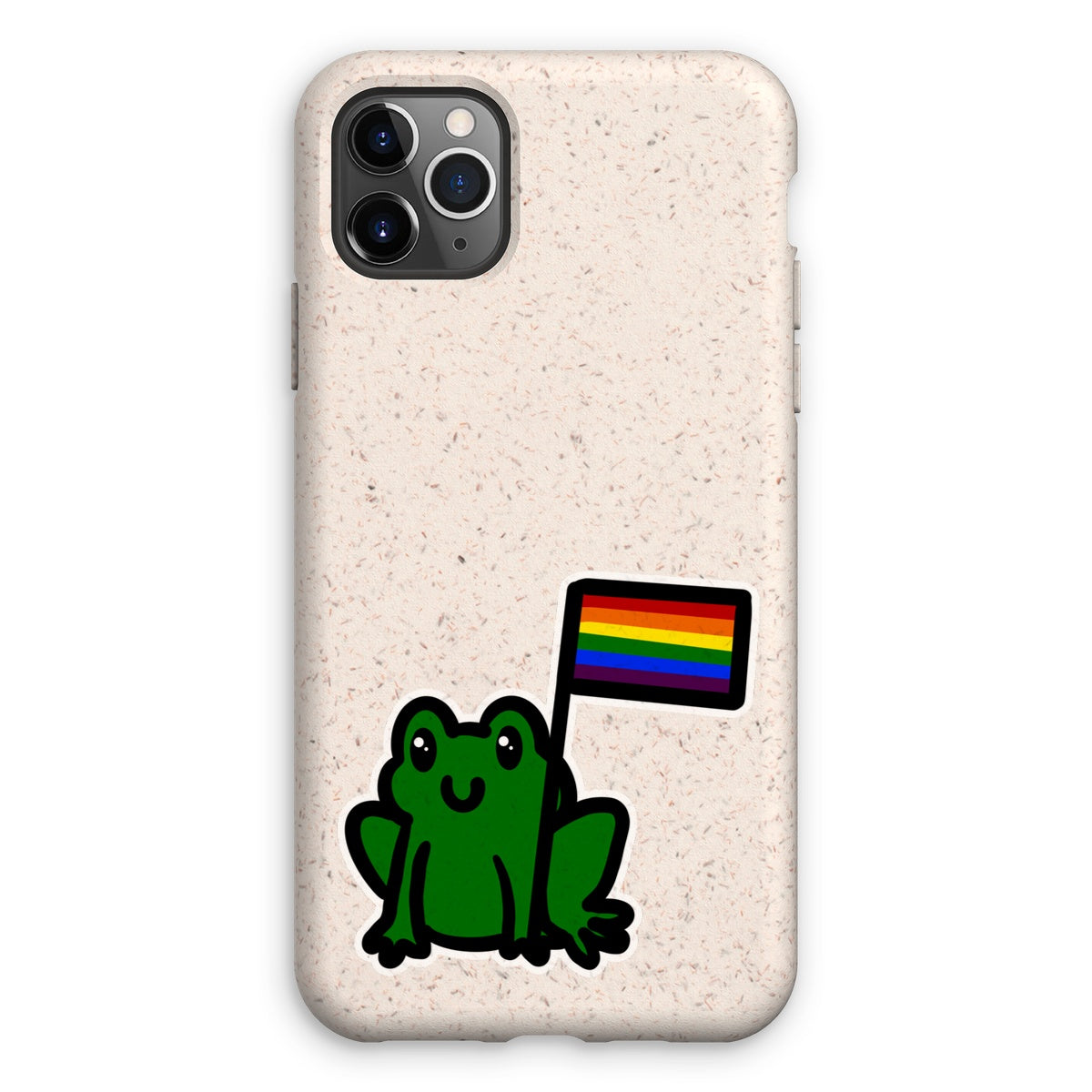 Turn the Frogs Gay Sticker Eco Phone Case