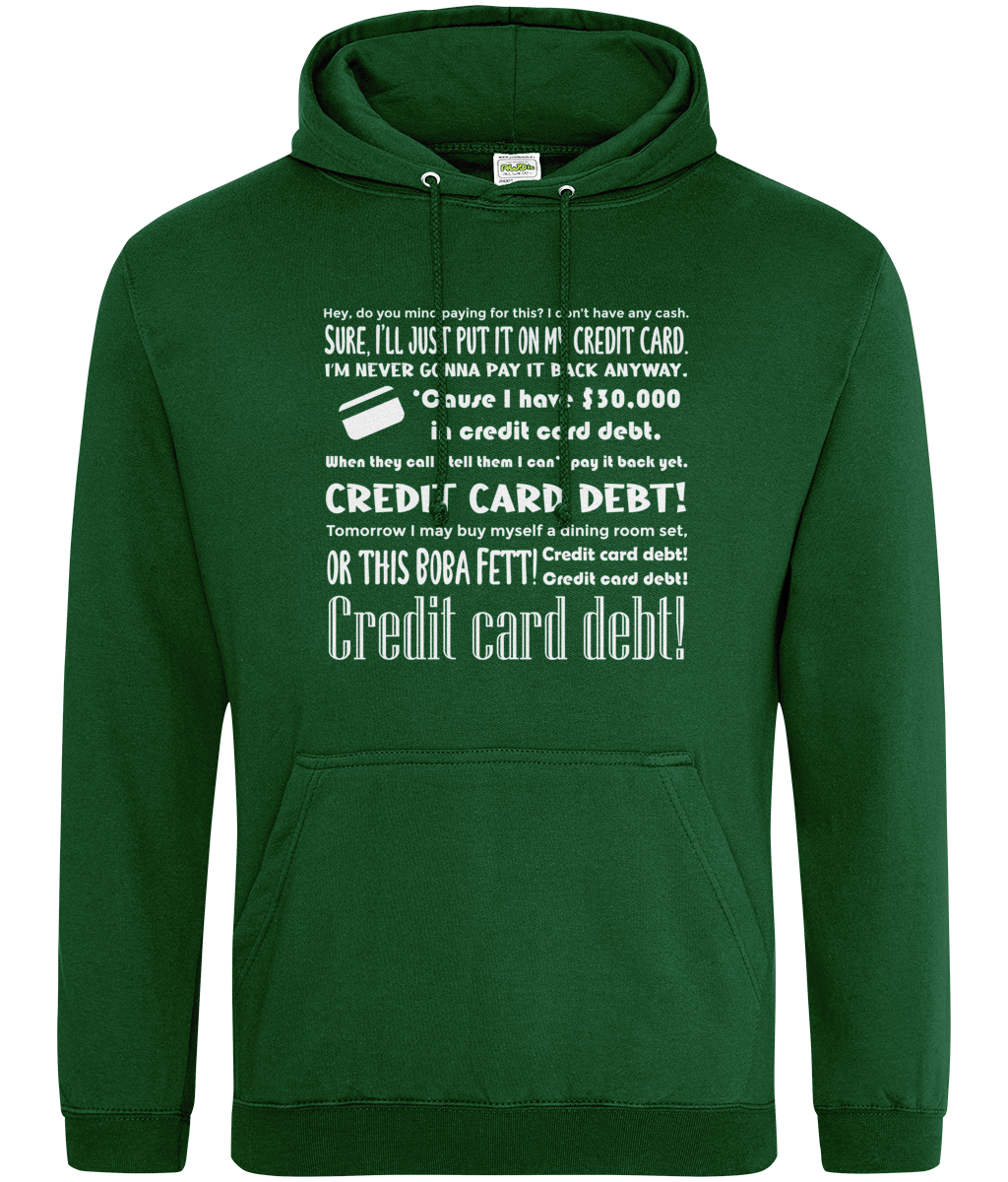 Credit Card Debt Hoodie