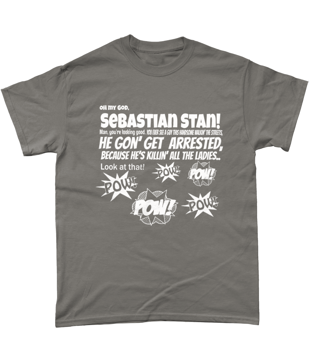 Oh My God Sebastian Stan T-Shirt – Inky Apparel Creations