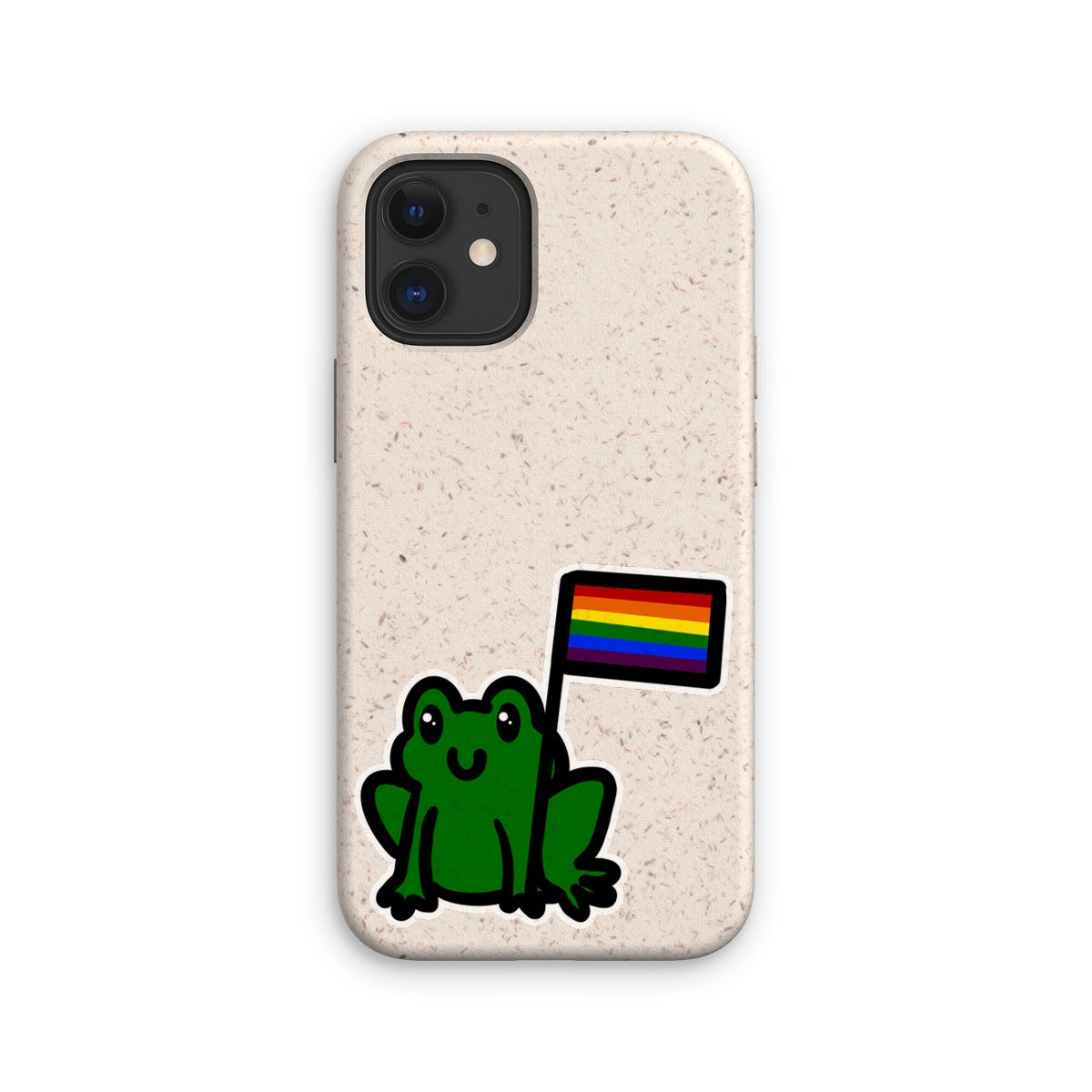 Turn the Frogs Gay Sticker Eco Phone Case