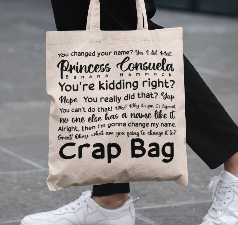 Crap Bag Organic Tote Bag