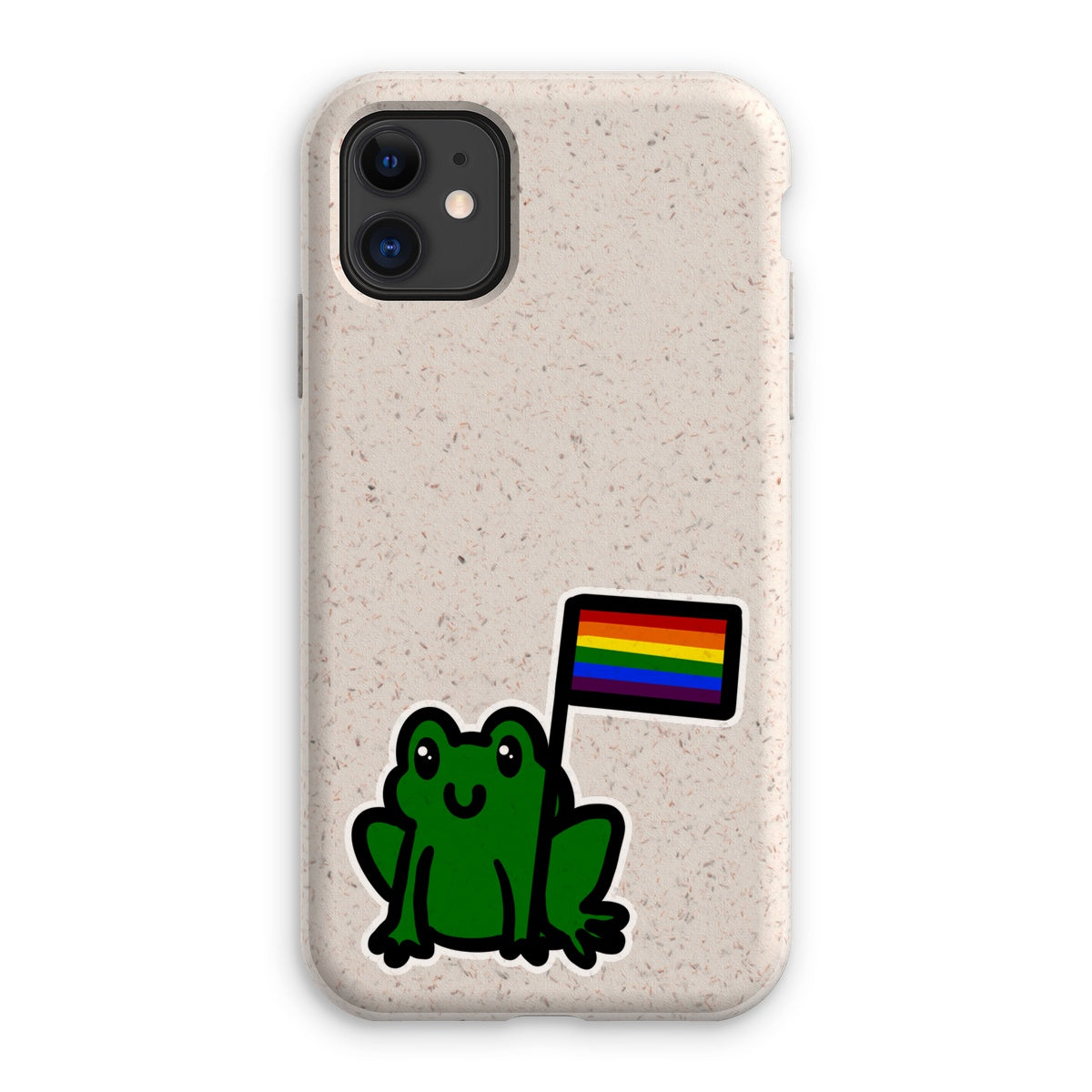 Turn the Frogs Gay Sticker Eco Phone Case