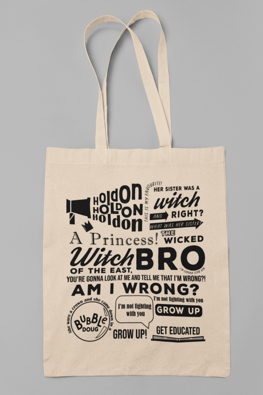 The Wicked Witch of the East Bro Tote Bag