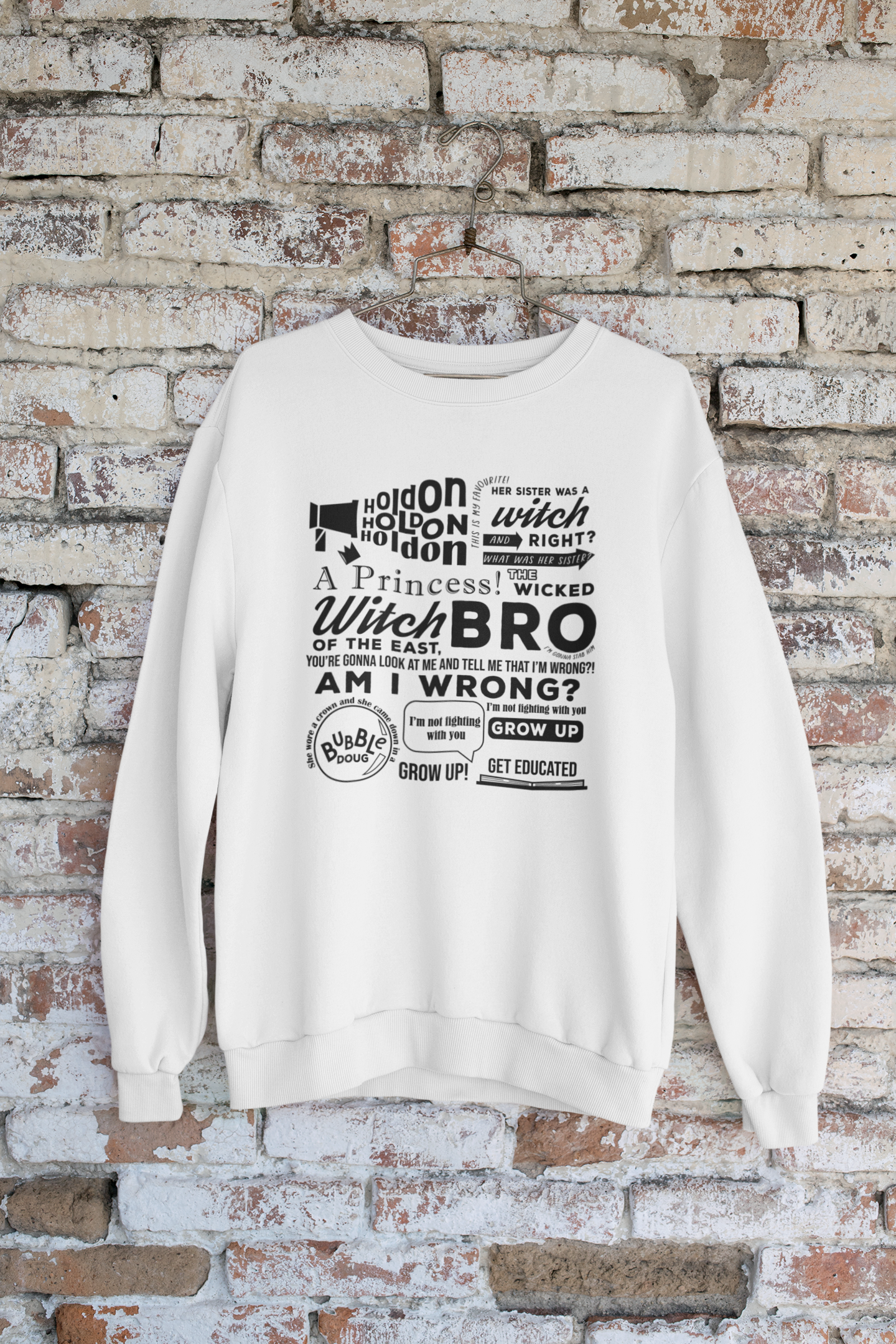 The Wicked Witch of the East Bro Sweatshirt