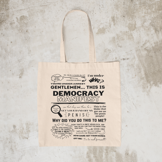 This is Democracy Manifest Tote Bag