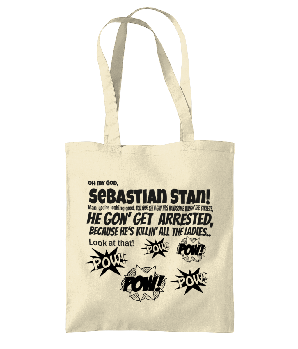 Oh My God Sebastian Stan Tote Bag